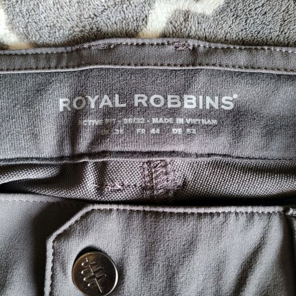 Royal Robbins Men Alpine Mtn Pro Gray Pant 36X32 Hiking Outdoors Performance Nwt - Picture 4 of 11